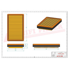 FILTRE HABITACLE RÉF. SC17110 - HIFI FILTER FILTRE HABITACLE RÉF. SC17110 - HIFI FILTER