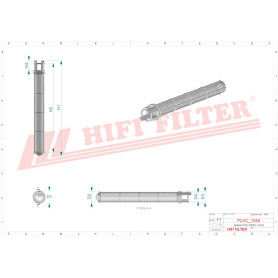 FILTRE HYDRAULIQUE RÉF. SH61357 - HIFI FILTER