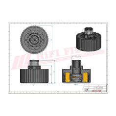 FILTRE AERATION COMPLET RÉF. FS424 - HIFI FILTER FILTRE AERATION COMPLET RÉF. FS424 - HIFI FILTER