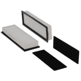 Kit de filtration habitacle HIFI KC90486 pour New Holland, Case