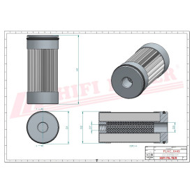FILTRE HYDRAULIQUE RÉF. SH75294 - HIFI FILTER