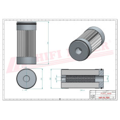 FILTRE HYDRAULIQUE RÉF. SH75294 - HIFI FILTER