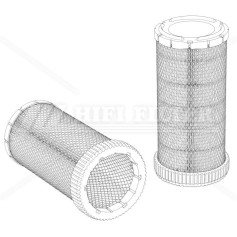 FILTRE A AIR RÉF. SA160144 - HIFI FILTER FILTRE A AIR RÉF. SA160144 - HIFI FILTER