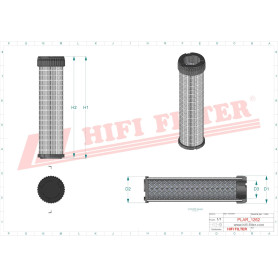 FILTRE A AIR RÉF. SA160144 - HIFI FILTER