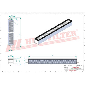 FILTRE HABITACLE CATEGORIE 2 RÉF. SC70222P2 - HIFI FILTER