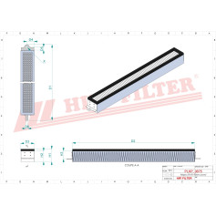 FILTRE HABITACLE CATEGORIE 2 RÉF. SC70222P2 - HIFI FILTER FILTRE HABITACLE CATEGORIE 2 RÉF. SC70222P2 - HIFI FILTER