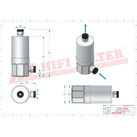 DESHYDRATEUR CLIMATISATION RÉF. DYB90016 - HIFI FILTER