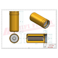 FILTRE HYDRAULIQUE RÉF. SH60236 - HIFI FILTER FILTRE HYDRAULIQUE RÉF. SH60236 - HIFI FILTER