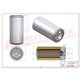FILTRE HYDRAULIQUE RÉF. SH66083 - HIFI FILTER