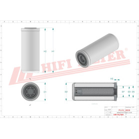 FILTRE HYDRAULIQUE RÉF. SH67840V - HIFI FILTER