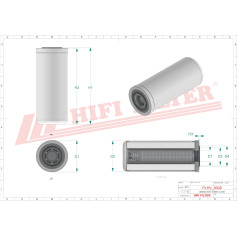 FILTRE HYDRAULIQUE RÉF. SH67840V - HIFI FILTER FILTRE HYDRAULIQUE RÉF. SH67840V - HIFI FILTER