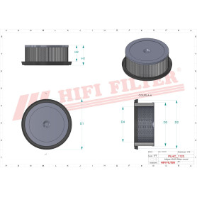 FILTRE HYDRAULIQUE RÉF. SH52438 - HIFI FILTER