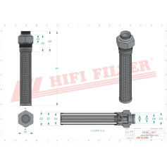FILTRE HYDRAULIQUE RÉF. SH62504 - HIFI FILTER FILTRE HYDRAULIQUE RÉF. SH62504 - HIFI FILTER