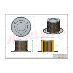 FILTRE A AIR RÉF. SA17112 - HIFI FILTER