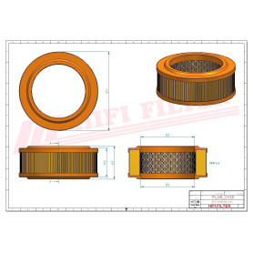 FILTRE A AIR RÉF. SA215 - HIFI FILTER