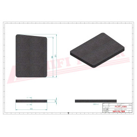 FILTRE HABITACLE CATEGORIE 1 RÉF. SC40144 - HIFI FILTER