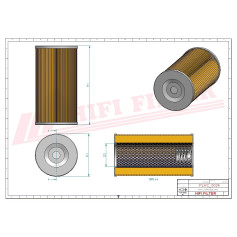 FILTRE HYDRAULIQUE RÉF. SH50709 - HIFI FILTER FILTRE HYDRAULIQUE RÉF. SH50709 - HIFI FILTER