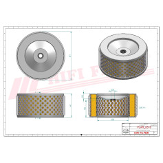 FILTRE A AIR RÉF. SA12452 - HIFI FILTER FILTRE A AIR RÉF. SA12452 - HIFI FILTER
