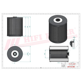 FILTRE HYDRAULIQUE RÉF. SH62409 - HIFI FILTER