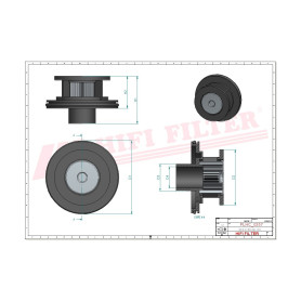 FILTRE HYDRAULIQUE RÉF. SH74226 - HIFI FILTER