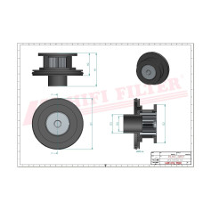 FILTRE HYDRAULIQUE RÉF. SH74226 - HIFI FILTER FILTRE HYDRAULIQUE RÉF. SH74226 - HIFI FILTER