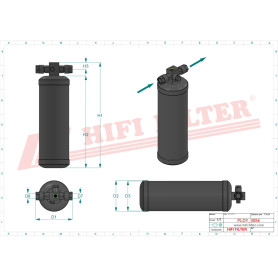 DESHYDRATEUR CLIMATISATION RÉF. DYH90012 - HIFI FILTER