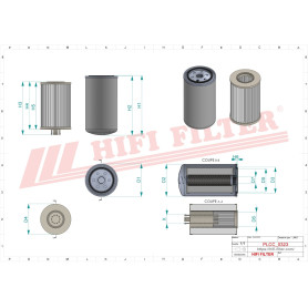 KIT FILTRE A GASOIL RÉF. KN40739 - HIFI FILTER