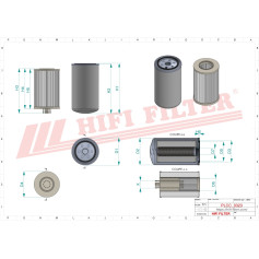 KIT FILTRE A GASOIL RÉF. KN40739 - HIFI FILTER KIT FILTRE A GASOIL RÉF. KN40739 - HIFI FILTER
