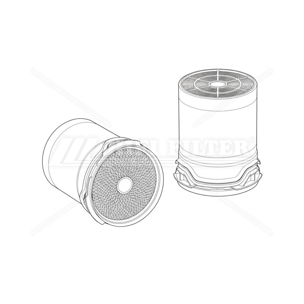 Filtre à air HIFI SA160113 pour John Deere