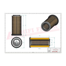FILTRE A AIR RÉF. SA16637 - HIFI FILTER