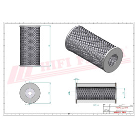 FILTRE HYDRAULIQUE RÉF. SH60088 - HIFI FILTER