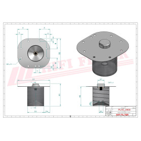 FILTRE HYDRAULIQUE RÉF. SH61351 - HIFI FILTER