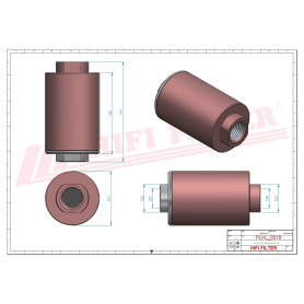 FILTRE HYDRAULIQUE RÉF. SH75315 - HIFI FILTER