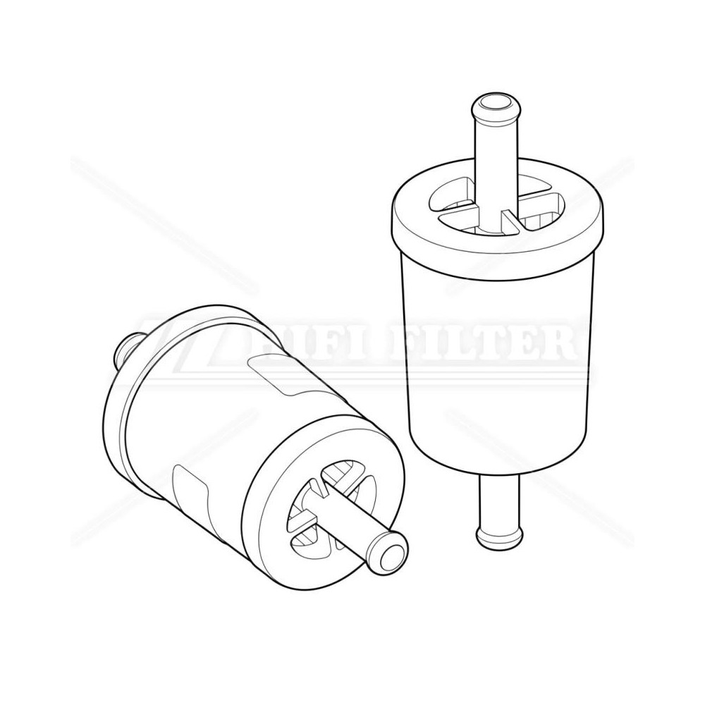 Filtre à gasoil HIFI SN80533 pour Ropa