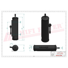 DESHYDRATEUR CLIMATISATION RÉF. DYH70003 - HIFI FILTER