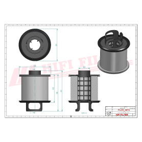 FILTRE AERATION MOTEUR RÉF. SAO16751 - HIFI FILTER