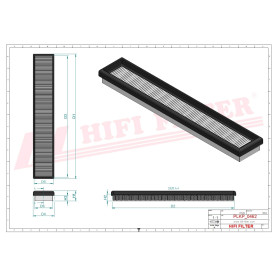 FILTRE HABITACLE RÉF. SC90341 - HIFI FILTER