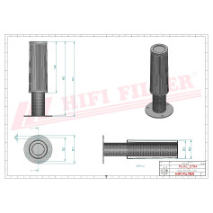FILTRE HYDRAULIQUE RÉF. SH52353 - HIFI FILTER