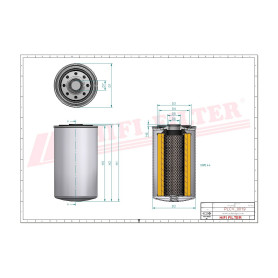 FILTRE A GASOIL RÉF. SN532 - HIFI FILTER