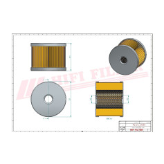 FILTRE A GASOIL RÉF. SN6233 - HIFI FILTER FILTRE A GASOIL RÉF. SN6233 - HIFI FILTER