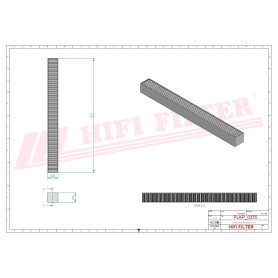 FILTRE HABITACLE RÉF. SC50219 - HIFI FILTER