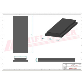 FILTRE HABITACLE CATEGORIE 1 RÉF. SC90118 - HIFI FILTER