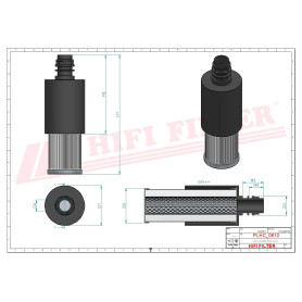 FILTRE HYDRAULIQUE RÉF. SH77192 - HIFI FILTER