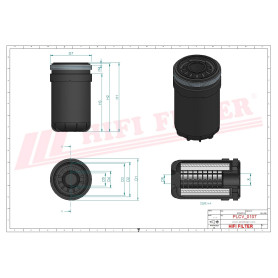 FILTRE A GASOIL RÉF. SN40705 - HIFI FILTER