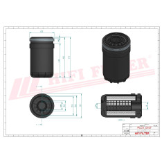 FILTRE A GASOIL RÉF. SN40705 - HIFI FILTER FILTRE A GASOIL RÉF. SN40705 - HIFI FILTER