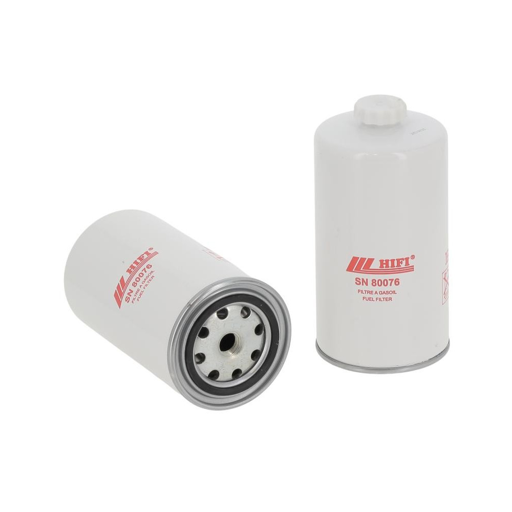 Filtre à gasoil HIFI SN80076 pour Mac Cormick, Landini