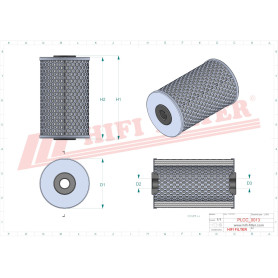 FILTRE A GASOIL RÉF. SN80234 - HIFI FILTER