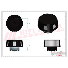FILTRE AERATION COMPLET RÉF. FS295 - HIFI FILTER FILTRE AERATION COMPLET RÉF. FS295 - HIFI FILTER