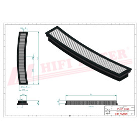 FILTRE HABITACLE RÉF. SC90416 - HIFI FILTER