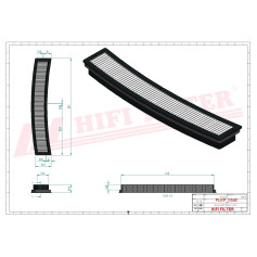 FILTRE HABITACLE RÉF. SC90416 - HIFI FILTER FILTRE HABITACLE RÉF. SC90416 - HIFI FILTER